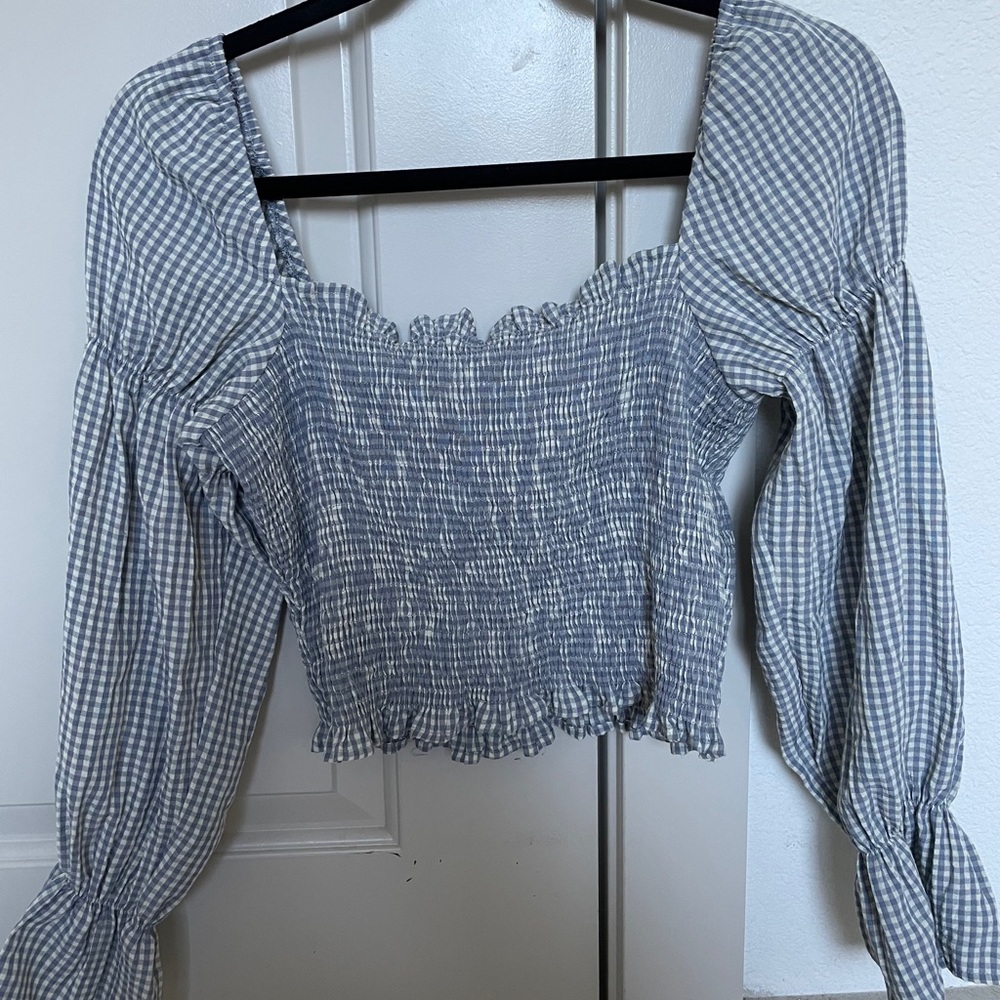 Urban outfitters gingham top